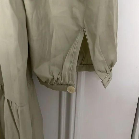 Reformation Beckett Sage Mini Dress - Picture 4 of 8